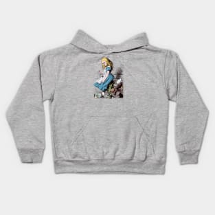 Alice and the Caucus Race Kids Hoodie